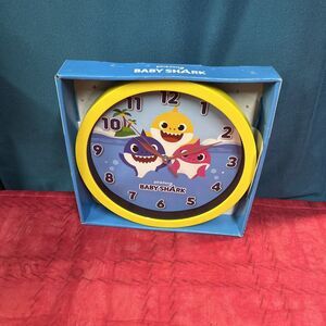 Baby Shark nickelodeon Wall Clock 9.5" Analog Display Nice for Gift